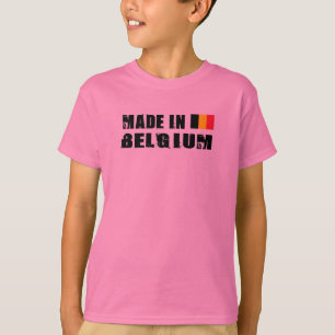 T-shirt Fabriqué en Belgique