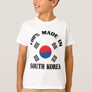 T-shirt Fabriqué en Corée du Sud