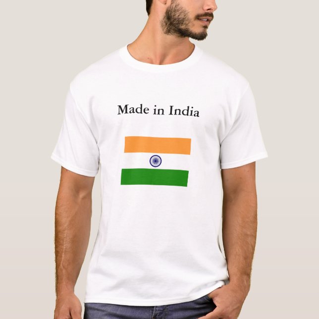 T-shirt Fabriqué en Inde (Devant)