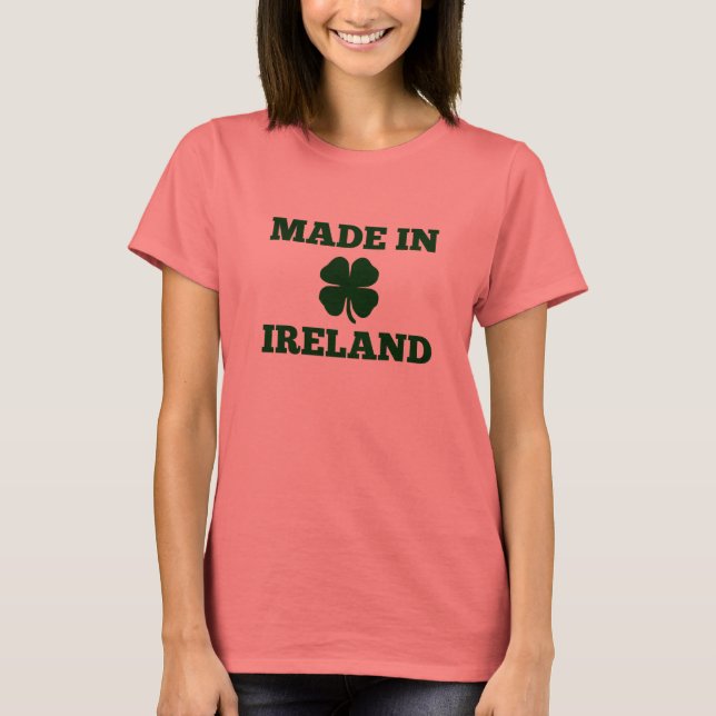 T-shirt Fabriqué En Irlande (Devant)