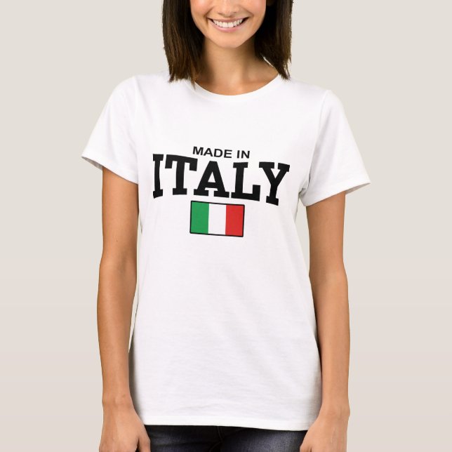 T-shirt Fabriqué en Italie (Devant)