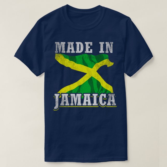 T-shirt Fabriqué en Jamaïque (Design devant)