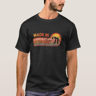 T-shirt Fabriqué En Septembre 1971 Magnifique Depuis 1971