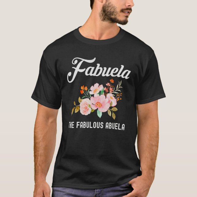 T-shirt Fabuela The Fabulous Abuela (Devant)