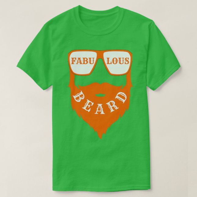 T-shirt fabuleuse barbe 50 (Design devant)