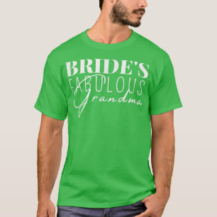 T-shirt Fabuleuse mamie T-Shi de la mariée Mariage de fami