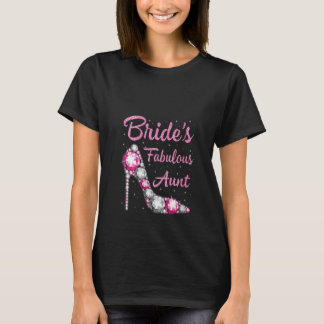 T-shirt Fabuleuse mariée de la tante des femmes, heureux M