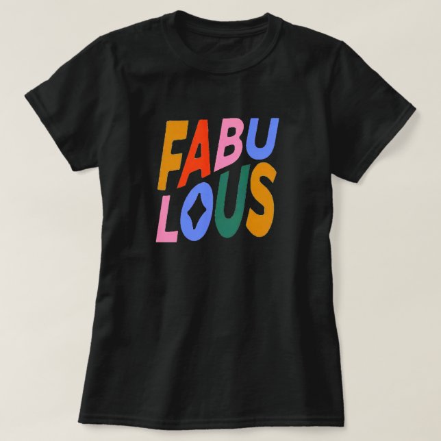 T-shirt Fabuleux (Design devant)