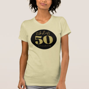 T-shirt Fabuleux 50 Gold Anniversaire