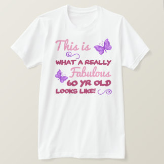 T-shirt Fabuleux 60e anniversaire