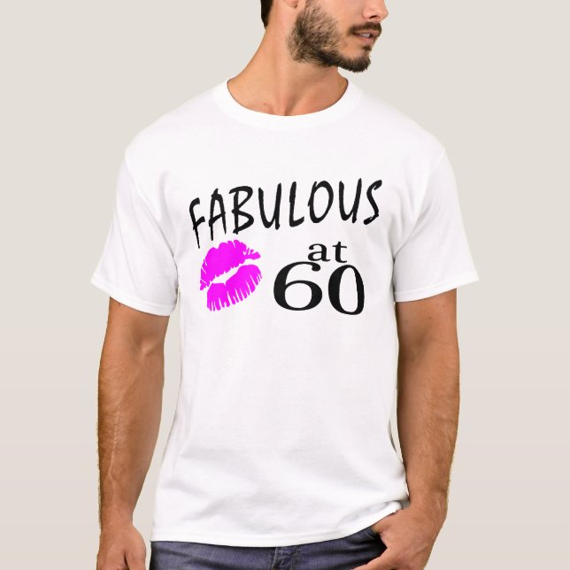 T-shirt Fabuleux à 60 (Devant)