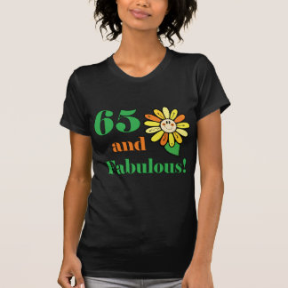 T-shirt Fabuleux Cadeaux de 65e anniversaire