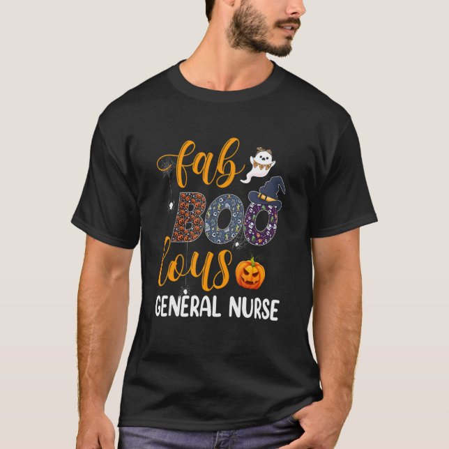 T-shirt Fabuleux costume d'infirmière Fabou général infirm (Devant)