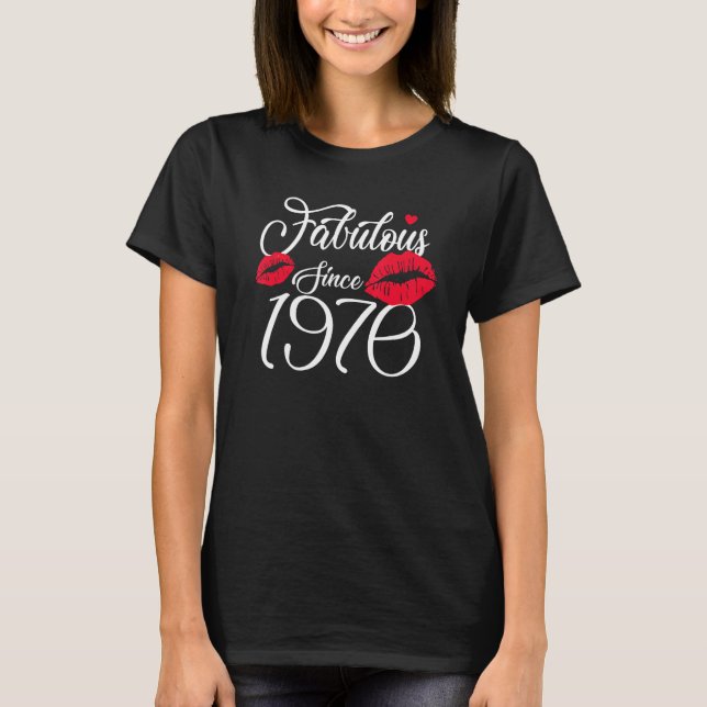 T-shirt Fabuleux depuis 1970 Chapitre 53 Anniversaire (Devant)