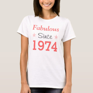 T-shirt Fabuleux depuis 1974