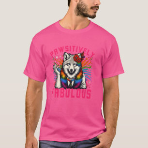 T-shirt Fabuleux et péjoratif Furry Fox Wolf Fursona Fando