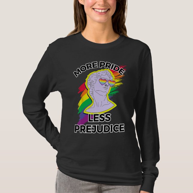 T-shirt fabuleux lgbt fierté amour plus fierté moins de pr (Devant)