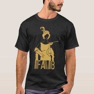 T-shirt Fabuleux Voleur Femme des années 1920 Vintage