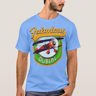 T-shirt Fabulous Dublin Travel patch