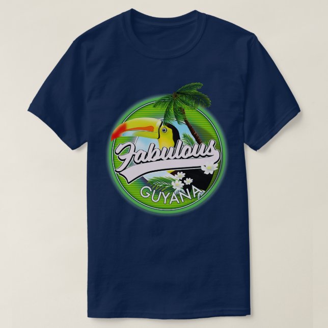 T-shirt Fabulous Guyana (Design devant)