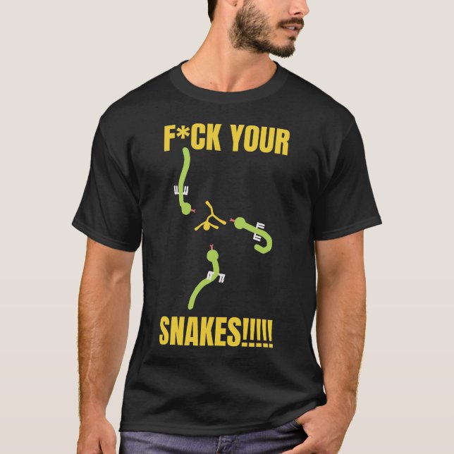T-shirt Fac tes serpents (Devant)