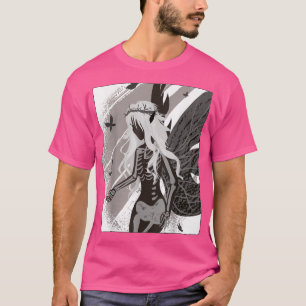 T-shirt Façade à ondes Fairywave Occulte Fée Gothique Grun