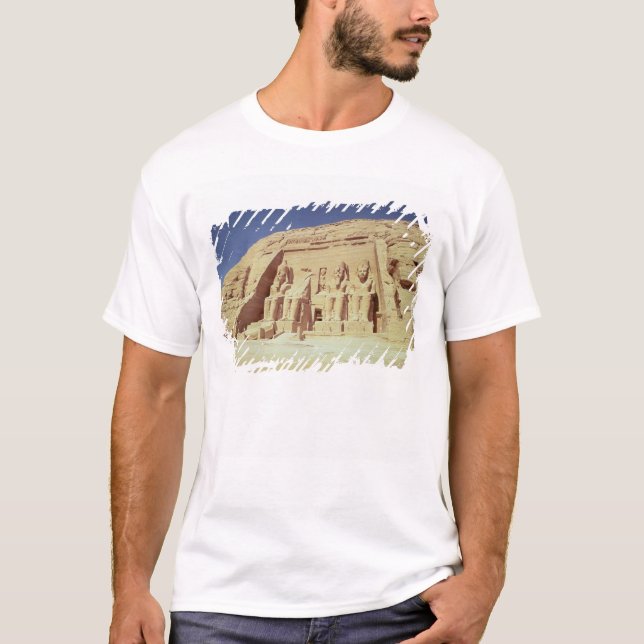 T-shirt Façade du temple de Ramesses II (Devant)