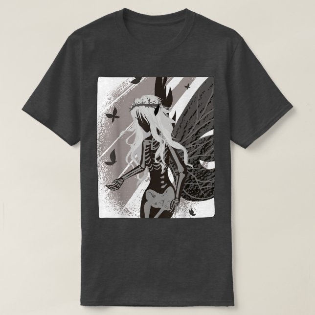 T-shirt Façade Fairywave esthétique Occulte Gothique Fée G (Design devant)
