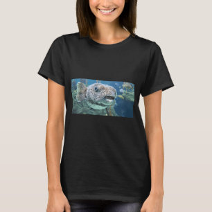 T-shirt Face à face avec poisson-globe