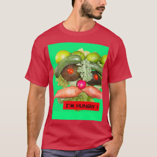 T-SHIRT FACE ALIMENTAIRE (JE FAIS FAIM)