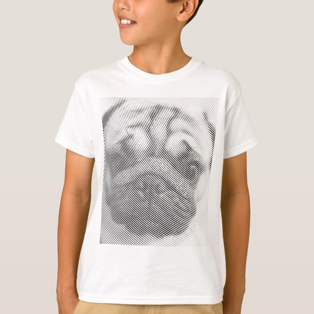 T-shirt Face carlin (Devant)