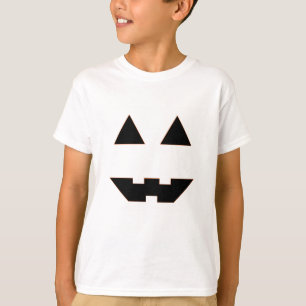 T-shirt Face Citrouille Halloween