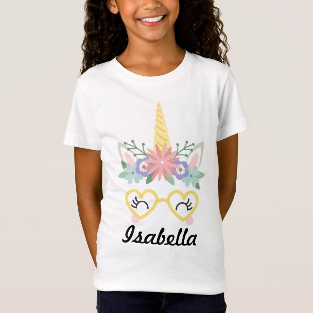 T-Shirt Face de licorne (Devant)