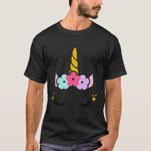 T-shirt Face de licorne