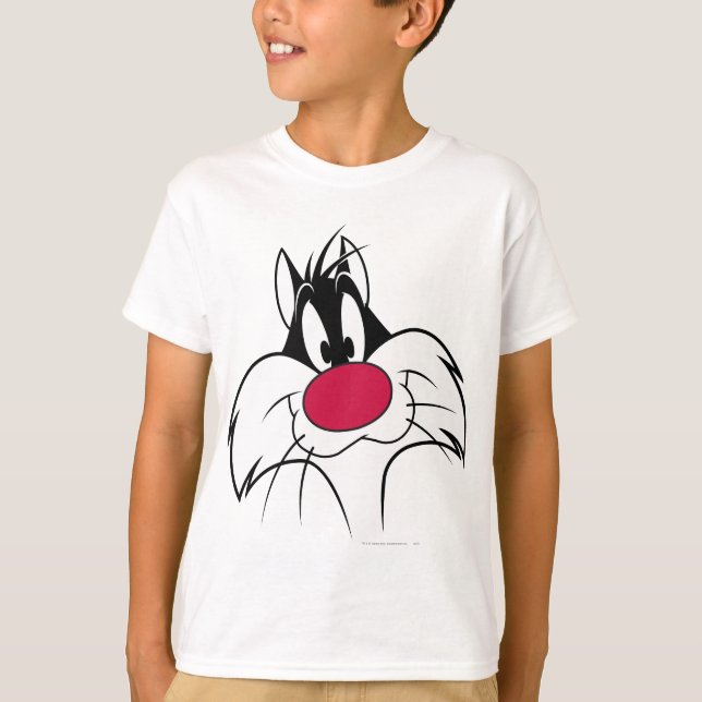 T-shirt Face de nez rouge SYLVESTER™ (Devant)