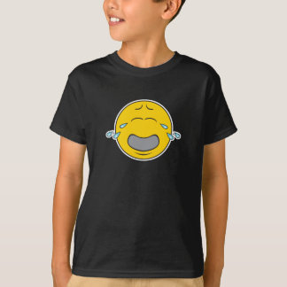 T-shirt Face de pleurage