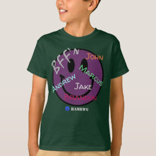 T-shirt Face de sourire - BFF Plum Emoji