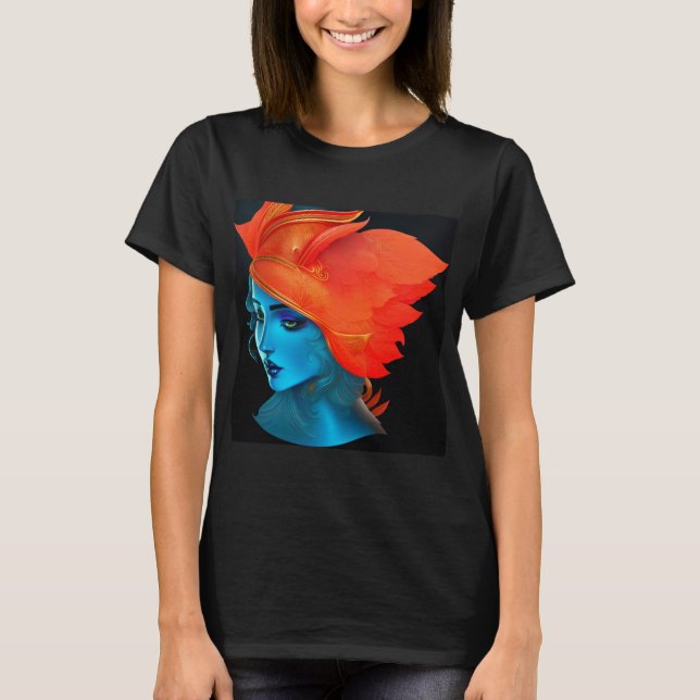 T-shirt Face des femmes extraordinaires (Devant)