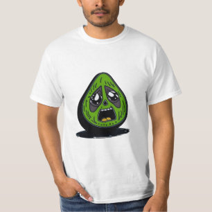 T-shirt Face drôle d'Avocado