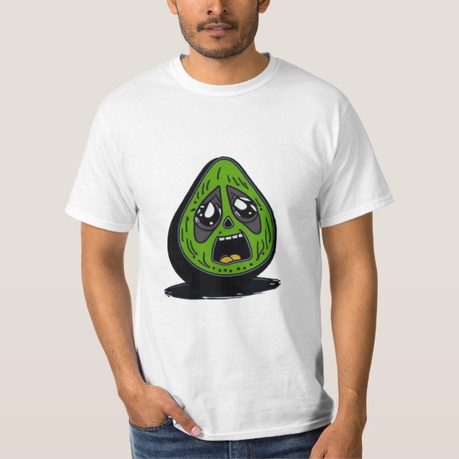 T-shirt Face drôle d'Avocado (Devant)