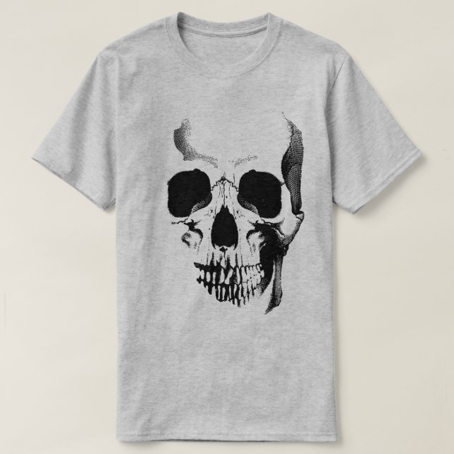T-shirt Face du crâne (Design devant)