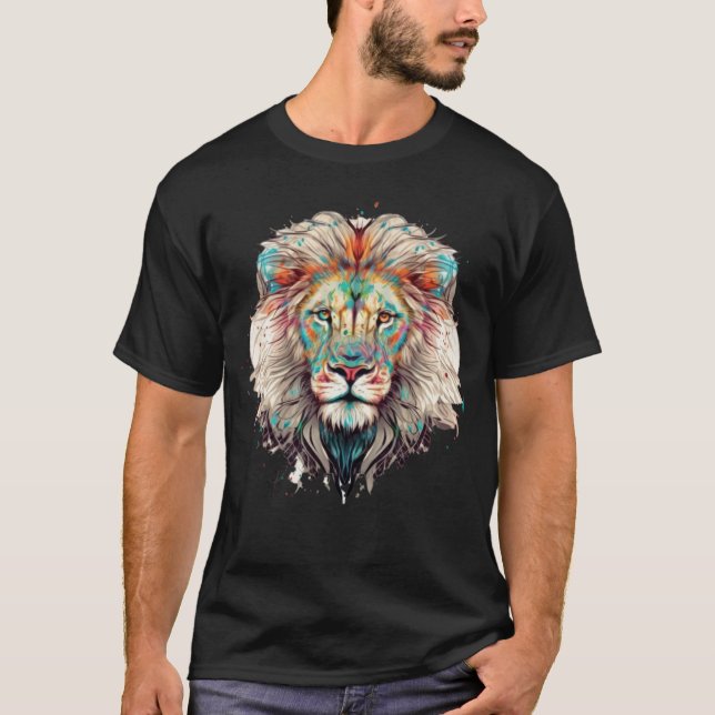 T-shirt Face du lion (Devant)
