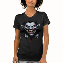 T-shirt face Eerie Vampire