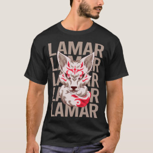 T-shirt Face Fox - Nom Lamar