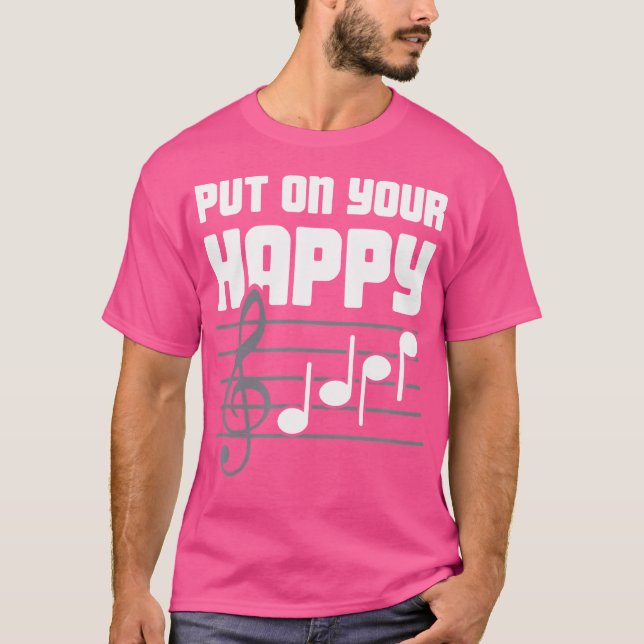 T-shirt Face - Funny Piano Lessons Piano Player  Piano Tea (Devant)