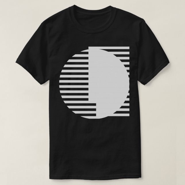 T-shirt face géométrique (Design devant)