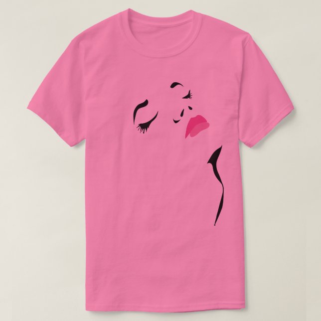 T-Shirt Face Glamor (Design devant)