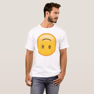 T-shirt Face HAUT-VERS LE BAS - Emoji