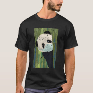 T-shirt Face Panda