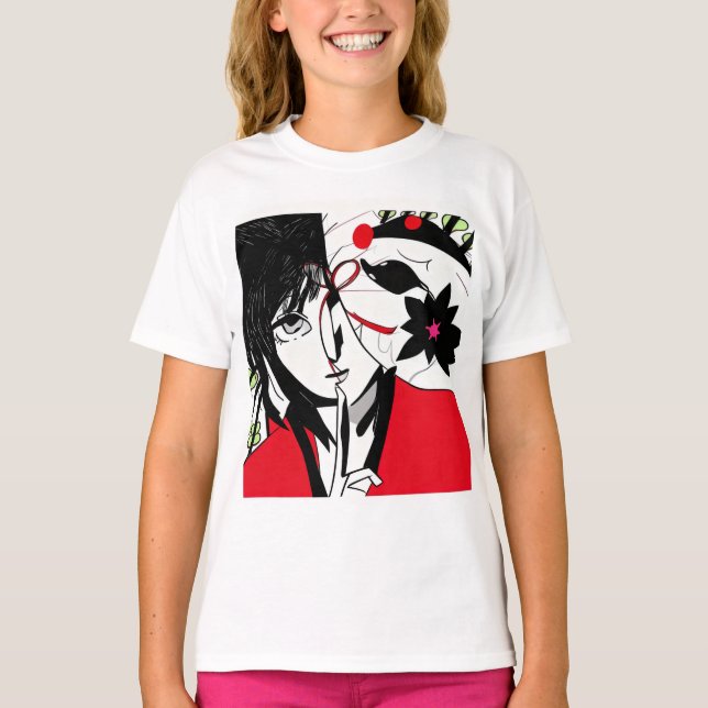 T-shirt Face reveal unmasked roblox avatar (Devant)